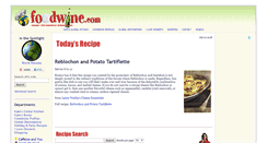 Desktop Screenshot of foodwine.com